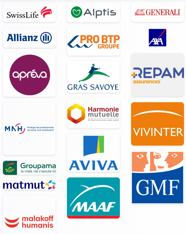 list mutuelle paris