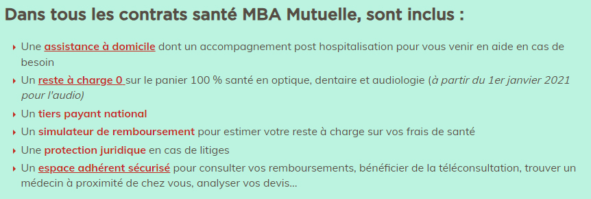 MBA Mutuelle